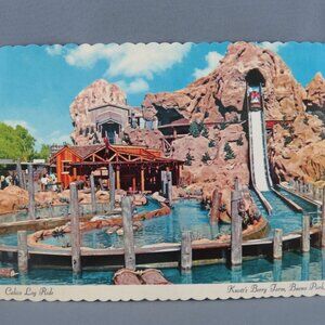 Vintage Postcard - Calico Log Ride Knott's Berry Farm - Dexter Press